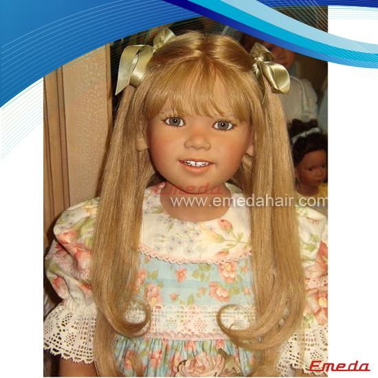 human hair doll wig-11 